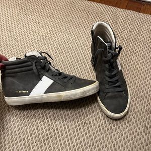 Vintage Havana grey high tops in great condition!